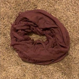 *free with any purchase Maroon infinity scarf